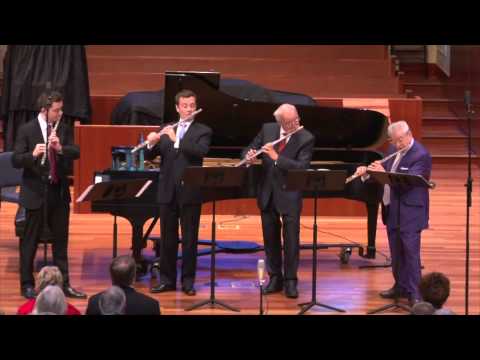 Reicha Sinfonico for 4 Flutes, Mvt. 3  - Galway, Langevin, Bouriakov, Höskuldsson