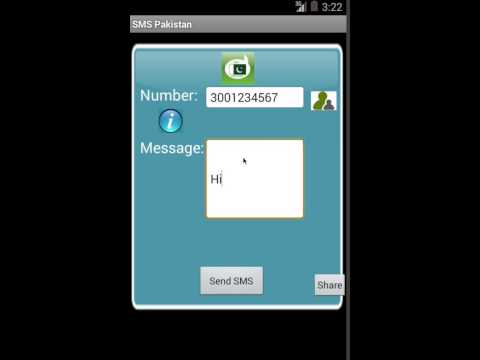 Free SMS Pakistan Video