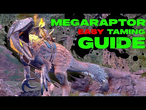 MEGARAPTOR Easy Taming Guide!!!!
