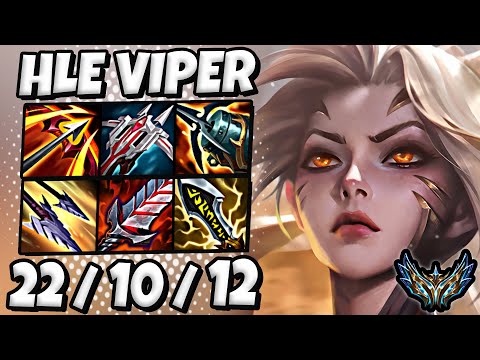 Kaisa vs Senna ADC [ HLE Viper ] Rank #10 Korea Challenger 25.12