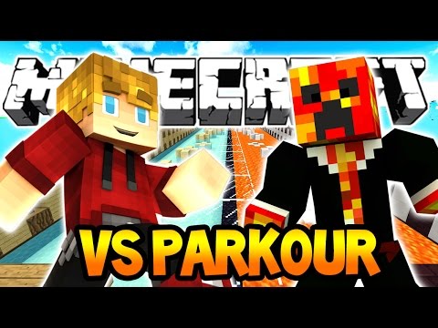 Minecraft Lachlan Vs Preston Parkour! (Lava & Water Parkour)