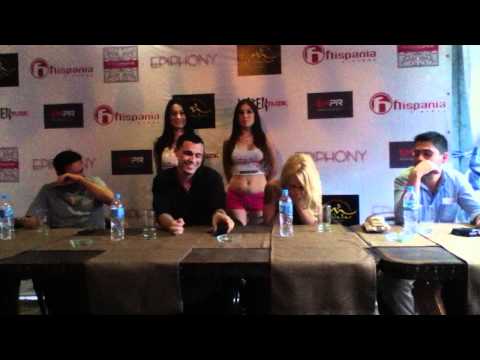 Meital De Razon laughs at a fan-convention