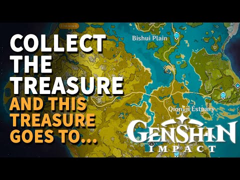 Collect the Treasure Genshin Impact (Lingju Pass)