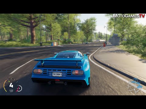 The Crew 2 - 1992 Bugatti EB110 Super Sport Customization and Gameplay [4K]