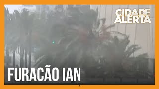 Furacão Ian assusta moradores da Flórida, nos EUA, com ventos que chegam a 200 km/h