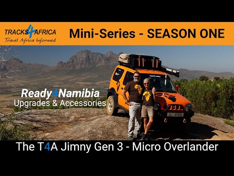 Tracks4Africa Mini Series:  Jimny 1.3, Micro Overlander | Specs & Upgrades  Cape to Etosha Overland.