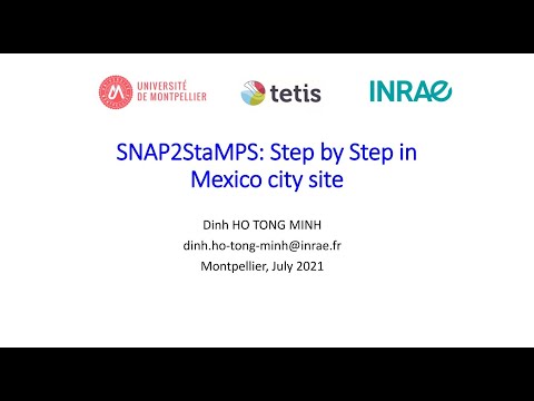 SNAP2StaMPS – Data preparation for StaMPS PSInSAR processing with SNAP, Session 2/3