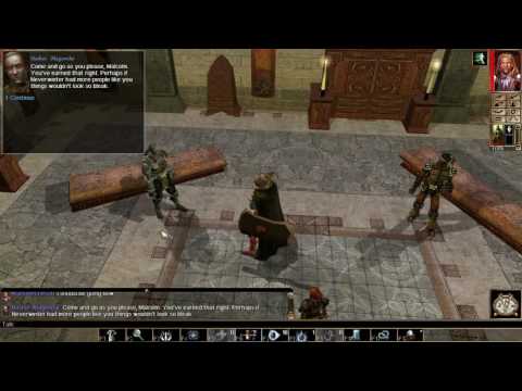 Let's Play Neverwinter Nights #158 The final conversations