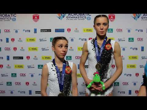 Interview gold medal winners WP - Daria Guryeva & Daria Kalinina - Russia