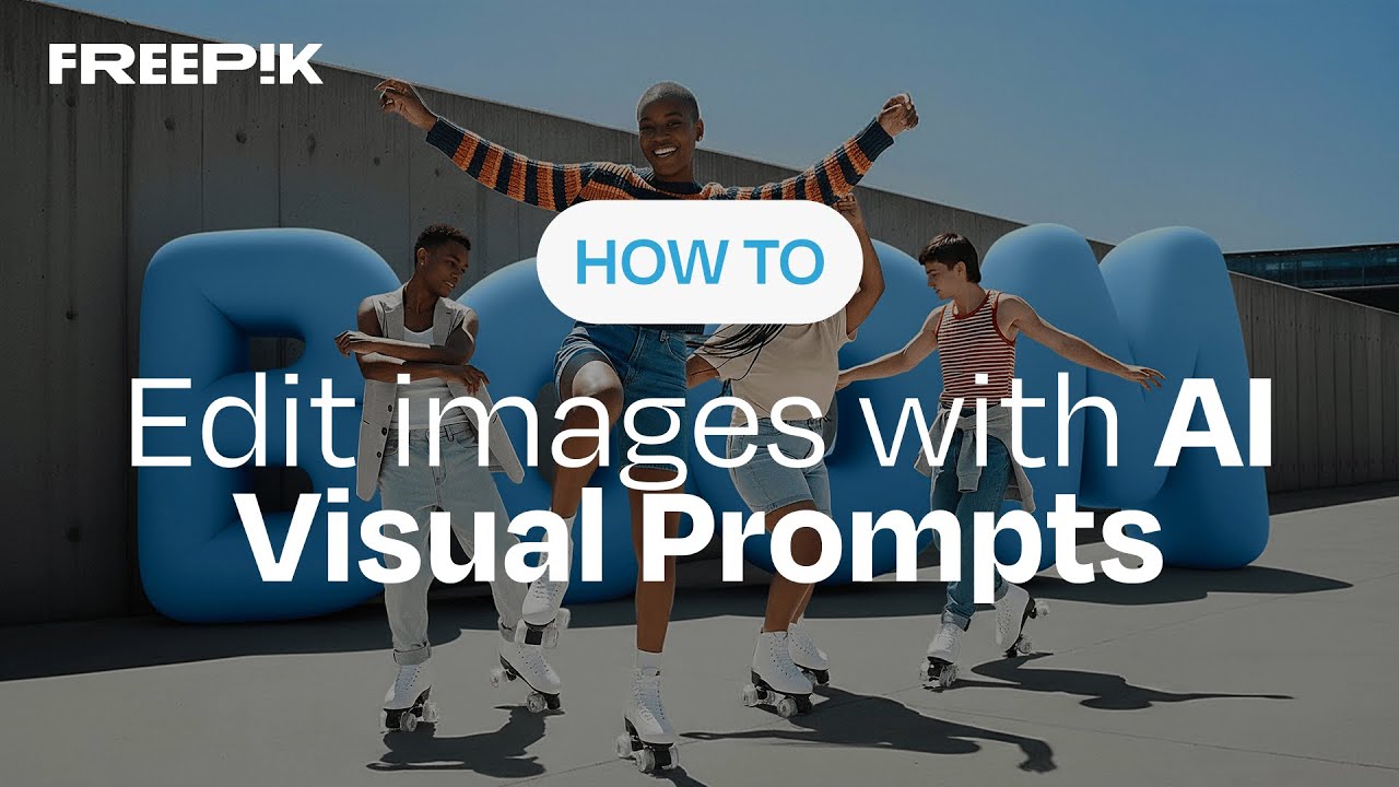 How to edit images using AI Visual Prompts | Freepik How-To