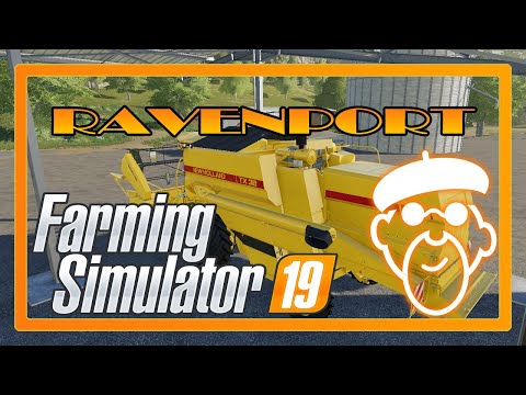 EP01 - Ravenport - Setup the Farm - Cleaning up & Landscaping *TIMELAPSE* | Farming Simulator 2019