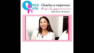 Charlas a empresas para la prevención del cáncer de mama