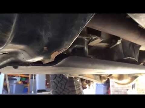 UCF aluminum engine skid install - 2004 LJ