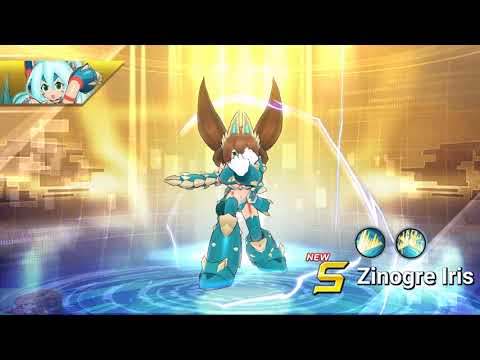 Mega Man X DiVE Monster Hunter Rise Collab 2 (Zinogre Iris 5* High Difficulty + Challenge mode)