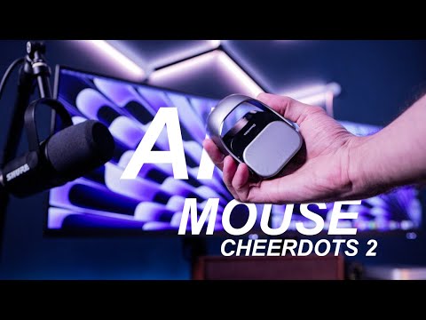 Cheerdots2 - Chuột Không Dây Thông Minh 4-in-1 | Touchpad, ChatGPT, Ghi Âm, Trình Chiếu Chuyên Nghiệp
