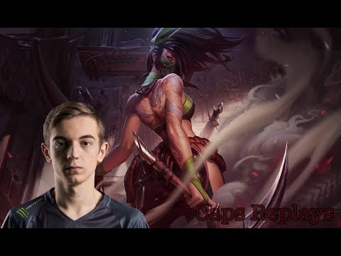 [Caps 2019] Akali vs Vladimir - KDA 18/7/6 - Victory - April 15