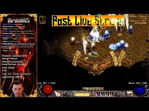 Diablo 2 - Mf Enigma Cold Sorc - Ancient Tunnels - Hunt for Griffons  03/07/2018