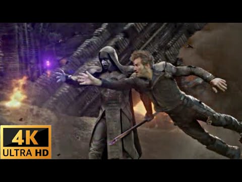 star Lord-dance off bro in telugu || Guardians vs Ronan scene in [telugu]