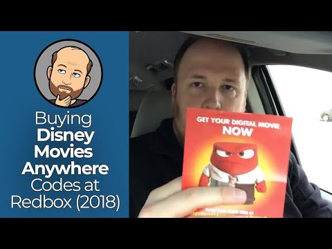 Buying Disney Movies Anywhere Codes at Redbox Kiosks | Ever-Curious Geek