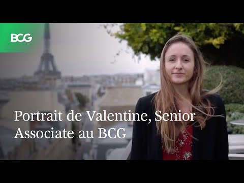 Portrait de Valentine, Senior Associate au BCG - YouTube