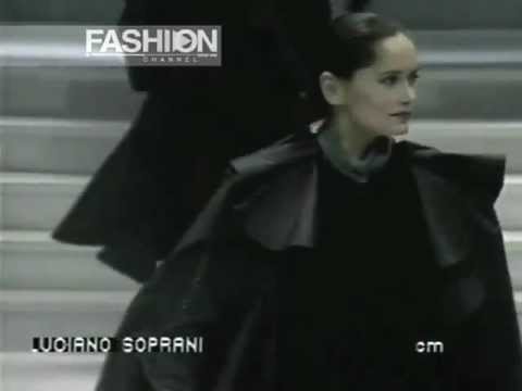 "Luciano Soprani" Autumn Winter 1988 1989 Milan pret a porter women by Canale Moda