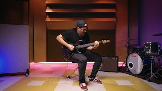 Video thumbnail for Ernie Ball Music Man: Blues Saraceno Demos the Cutlass HT Guitar in Dark Rainbow by Ernie Ball