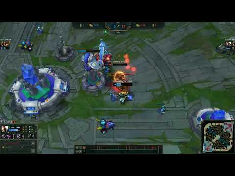 League of legends PANTHEON VS ZIGGS OUTPLAY