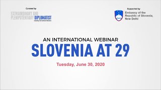 Webinar | Slovenia at 29 | 30 June 2020
