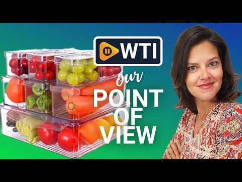 Foroyalife Refrigerator Organizer Bins - WTI product video review