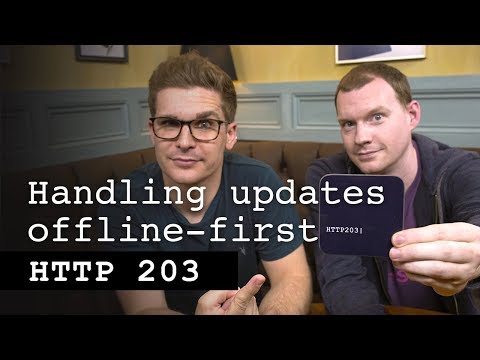 Handling updates offline-first - HTTP 203