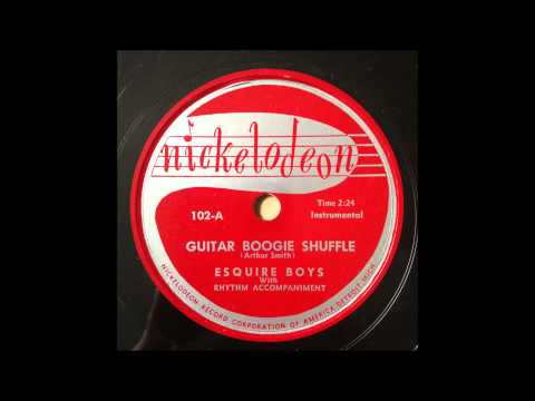Esquire Boys "Guitar Boogie Shuffle" 1953 ROCKABILLY 78 rpm Danny Cedrone (Bill Haley)