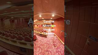Carnival Adventure Marquee Theatre Deck 6/7#carnival #carnivaladventure #marquee #carnivalaustralia