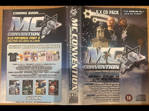 DJ Profile MCs Shabba D, Skibadee, Foxy & Fearless MC Convention Xmas 2004