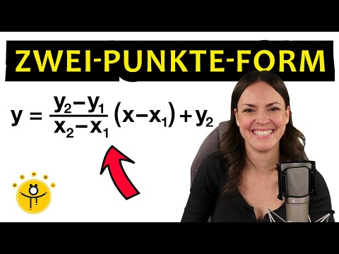 Gerade aufstellen – 3 Beispiele mit der Zwei-Punkte-Form