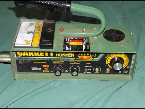 GARRETT ADS II MASTER HUNTER DEEPSEEKER Vintage Metal Detector Review and Field Use
