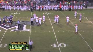 preview picture of video 'Milan vs. South Gibson football 3rd Qtr from October 4, 2013'