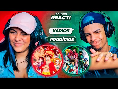 2 EM 1 GEEKTEAM | Rap dos Mugiwaras & Rap dos Cavaleiros de Bronze [React Rap Nerd] 🔥