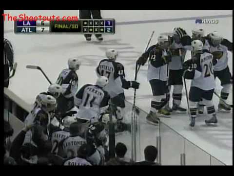 Erik Christensen (ATL) vs. Erik Ersberg (LAK) Shootout February 16, 2009