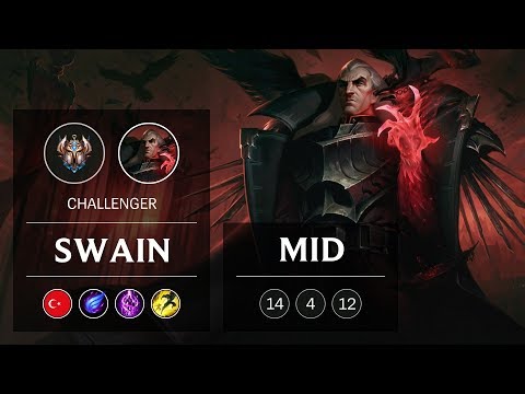 Swain Mid vs Corki - TR Challenger Patch 9.1