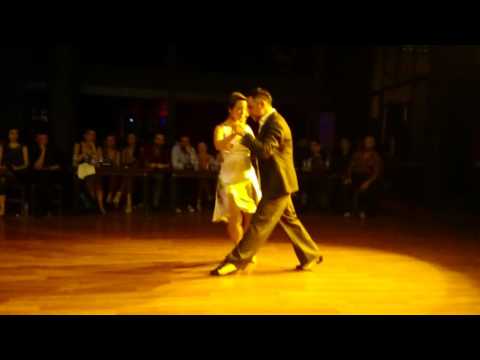  Marisol Morales  and  Alejandro Larenas  are  dancing  at  Istanbul Tango Experience  in  2015