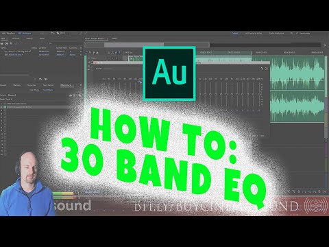 Adobe Audition How To: 30 Band EQ
