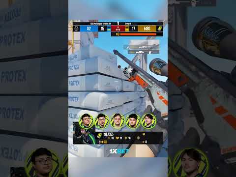 M80 Team reaction to slaxz's 1v3 AWP clutch v G2