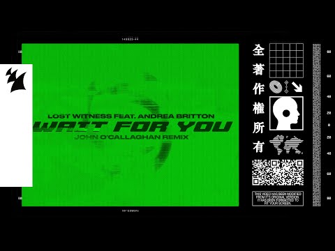 Lost Witness feat. Andrea Britton - Wait For You (John O'Callaghan Remix) [Official Lyric Video]