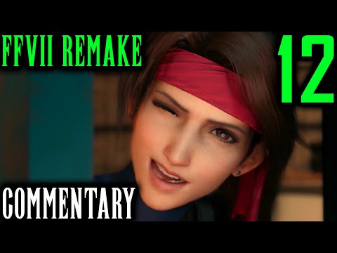 Final Fantasy VII Remake Walkthrough Part 12 - Jessie Pays Cloud "In Full" (Chapter 4)