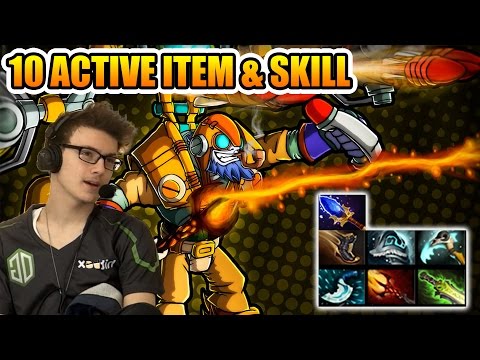 Miracle- Dota 2 [Tinker] 7 Slot, 10 Active SKills & Item Tinker