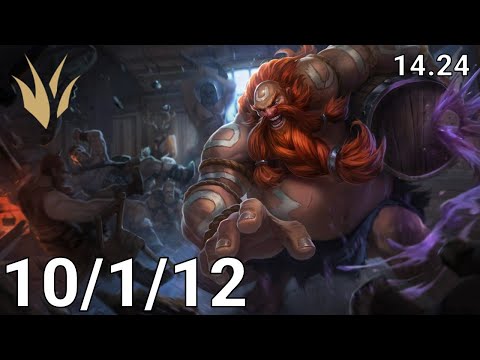 Gragas Jungle vs Kindred - EUW Master | Patch 14.24