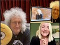 Brian May And Kerry Ellis Panic Attack 2021 Launch Tea Party 28 March 2021