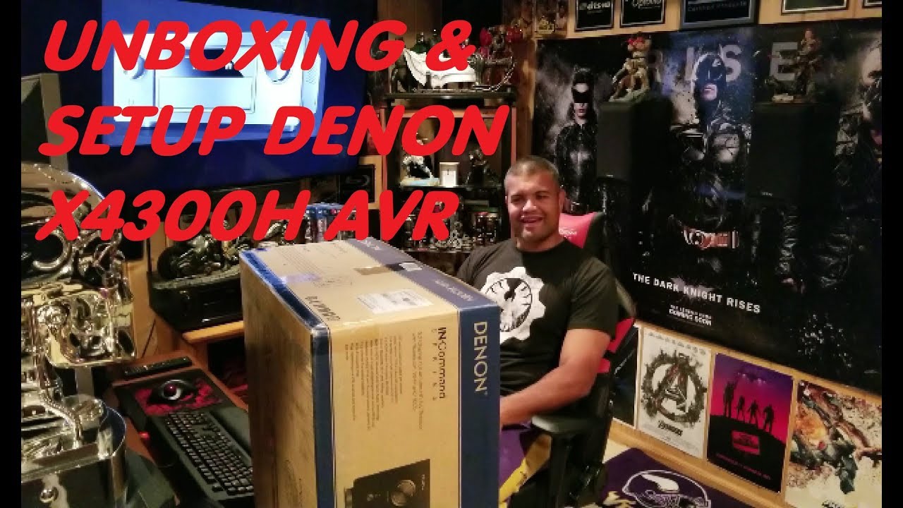 video Amply xem phim Denon AVR-X4300H chính hãng 0