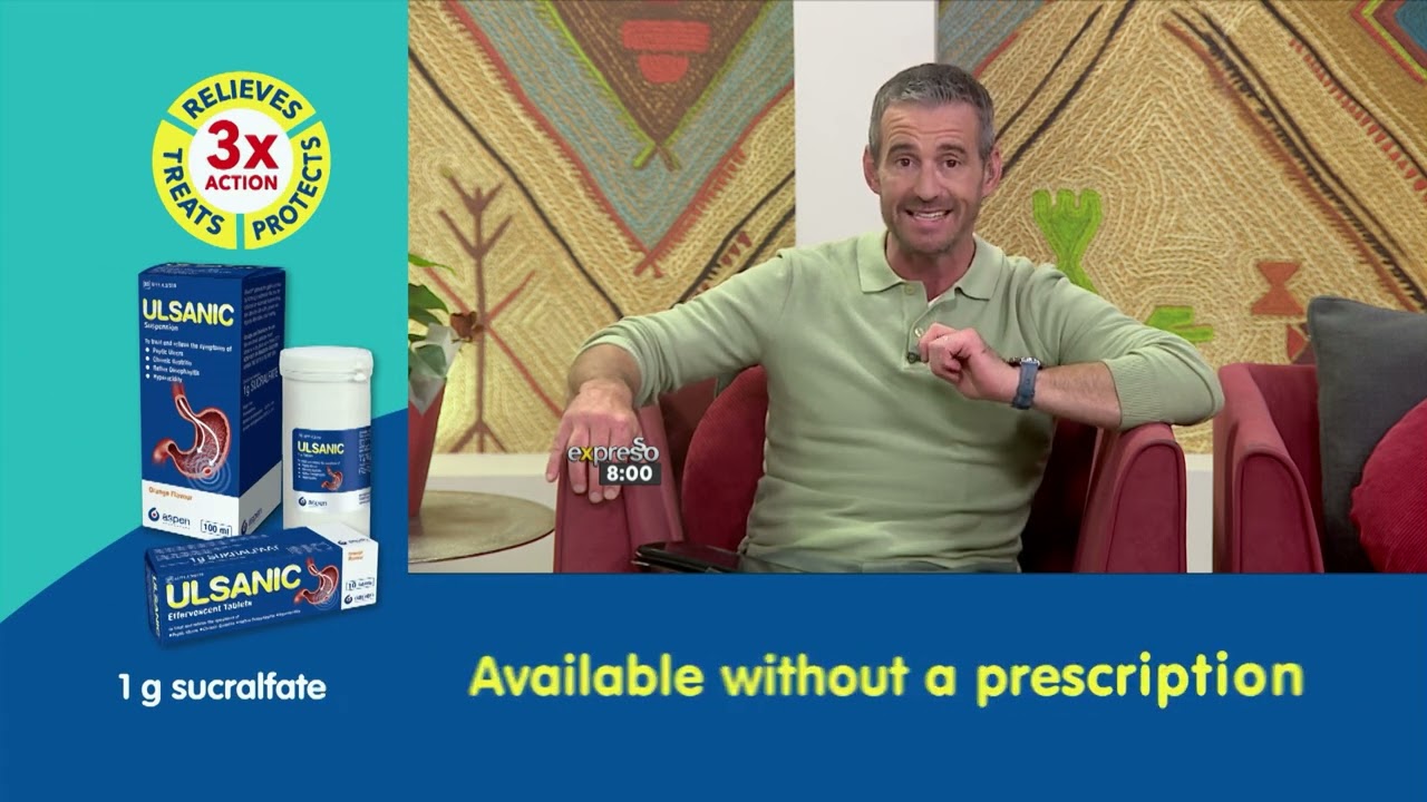 Suffering from a Peptic Ulcer  Relief can start with ULSANIC by ULSANIC