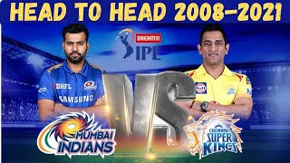 mi vs csk HEAD to HEAD | mumbai indians | chennai super kings |mi vs csk 2008 to 2021 head to head